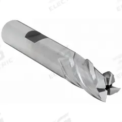 YG-1 Square End Mill: Cobalt, 4 Flute, 23/64" Mill Dia, 3/4" LOC, 2-1/2" OAL (MPN 04304)