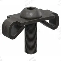 Standard End Fastener: Std End Fastener, 15 Series, 5/8 in x 1 5/16 in, For 21/64 in Slot Wd, Black (MPN 3380-1). Key specifications — Material: Steel; Mounting Type: Slide-In; Brand: 80/20; Finish: Zinc-Plated.