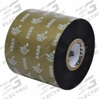 THERMAL TRANSFER RIBBON: Zebra, 2.36 in Ribbon Wd, 1,476 ft Ribbon Lg, 1 in Core Dia., Black, Wax (MPN 05319BK06045). Key specifications — Compatible Printer Model: ZT410; Color: Black.