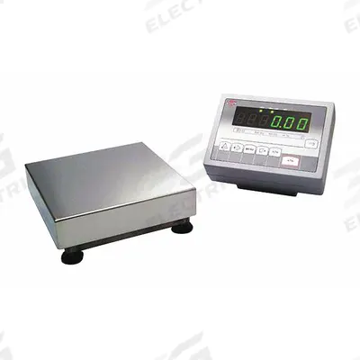 TORBAL Industrial Bench Scale: 10 1/4 in x 9 3/4 in, Not IP Rated, Corded Remote - Bench Scales with Column-Mounted Indicator