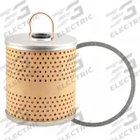 BALDWIN FILTERS Oil Filter Element: P40, 4 7/16 in Overall Ht, 3 3/4 in Outside Dia, Oil, Cellulose. Key specifications — Baldwin Interchange: P40; Brand: BALDWIN FILTERS; Compatible Vehicle Make: Hyster; Includes: (2) Attached Grommet; Media Material: Cellulose.