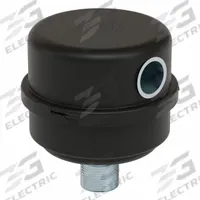 SOLBERG Filter Silencer: 1/2 in Inlet Size, 12 scfm, 4.13 in Overall Ht, 4.13 in Outside Dia (MPN FS-11-050). Key specifications — attr60071: FS-11-050; attr60074: SOLBERG.