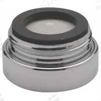 ZURN Aerator: 2 gpm Flow Rate, Aerated Flow Outlet, Zinc, Chrome Finish, 15/16"-27 Connection Size (MPN P6900-20A). Key specifications — Includes: Aerator Key; Material: Zinc; Product Type: Aerator; Connection Size: 15/16"-27; Brand: ZURN.