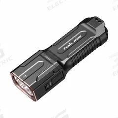 FENIX LIGHTING Flashlight: Rechargeable, 6,500 lm, 3.3 hr Run Time at Max. Brightness, Black (MPN TK28RLSBK). Key specifications — Brand: FENIX LIGHTING; Switch Location: Tail; Charger Style Included: USB Type-C Cord; Battery Requirements - Broad: Includes ARB-L18-4000.