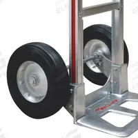 MAGLINER Wheel: 8 in Overall Ht, 250 lb Load Capacity, 8 in H x 2 in W, 8 in Overall Lg, Black (MPN 11825). Key specifications — Features: 8 inch Solid Rubber Wheel (each); Compatible Grainger Part Number: 5YP01; Manufacturer Part Number: 11825; Accessory Type: Replacement Wheel; Compatible with Product Type: Magliner Hand Trucks.