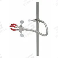OHAUS Holder: Flex System Clamp, 12 in Overall Lg, 0 in Min Jaw Opening, 1/2 in Arm Dia (MPN CLS-FLEXLM). Key specifications — attr1025734: OHAUS; attr1025736: Nickel Plated; attr1025747: Flex System Clamp.