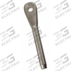 LOOS Eye End Fitting: 3/16 in Compatible Rope Dia, 5/16 in Swaged Outside Dia, Eye End Fitting (MPN MS20668-6). Key specifications — attr988202: Galvanized Steel; attr988213: Stainless Steel; attr988221: LOOS.