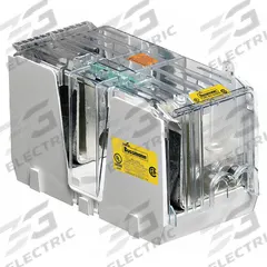 BUSSMANN Fuse Block: Open Block Design, 1 Pole, 600 V AC, Box Lug, Non-Indicating (MPN JM60600-1CR). Key specifications — Brand: BUSSMANN.