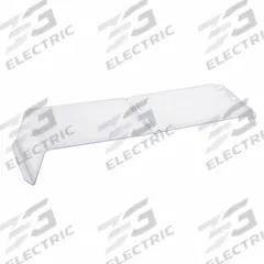 QUANTUM STORAGE SYSTEMS Lid: 17 1/8 in x 4 3/8 in, Clear, Plastic (MPN COV238). Key specifications — Brand: QUANTUM STORAGE SYSTEMS; Material: Plastic; Color: Clear; Compatible Manufacturer Model Number: QUS238.