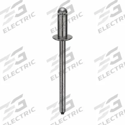 APPROVED VENDOR Blind Rivet,1 47/71" L,0.156" dia,PK500: Inch, 1 21/32 in Overall Lg, 23/64 in Body Lg - Domed-Head Blind Rivets