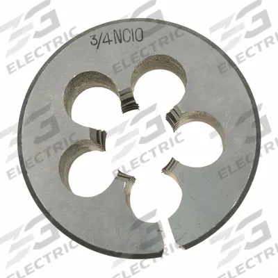 WESTWARD Alloy Steel Die 2" Width, 3/4-10 UNC: CCT1060-58, Die - Pneumatics