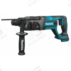 MAKITA Cordless Rotary Hammer: D-Handle, 18V DC, SDS-Plus, 7/8 in max, (1) Bare Tool, 1.5 ft-lb (MPN XRH04Z). Key specifications — attr113858: 18V DC; attr113796: MAKITA; attr113808: 0 bpm to 4,000 bpm; attr113803: No; attr113838: Hammer Only; attr113809: No; attr113815: (1) Bare Tool.