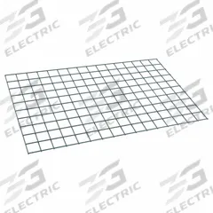 METRO Wall Grid: 48 in x 1/2 in x 30 in, 250 lb Capacity, Steel, Green, Epoxy Coated (MPN WG3048K3). Key specifications — Material: Steel; Color: Green; Finish: Epoxy Coated; Brand: METRO.