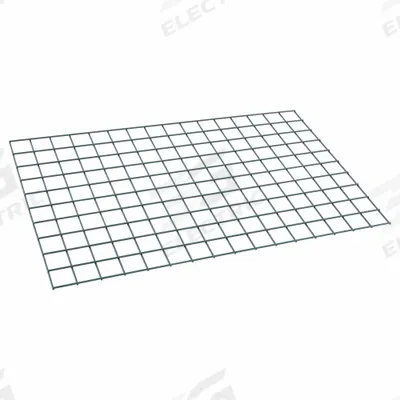 METRO Wall Grid: 48 in x 1/2 in x 30 in, 250 lb Capacity, Steel, Green - Wall-Mount Wire Grid Panels