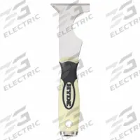 HYDE Painters Tool: Carbon Steel, 2 1/2 in Blade Wd, 3 1/4 in Blade Lg, Hdl. Mat. Plastic (MPN 06920). Key specifications — attr1004951: HYDE; attr1013460: Plastic.