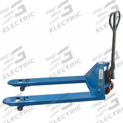 APPROVED VENDOR Pallet Jack: 3,800 lb, 48 in L x 27 in W Fork Dim, 27 in, 15 in, Std Fork, Steel (MPN 12U124). Key specifications — Brand: APPROVED VENDOR; Width Between Forks: 15 in.