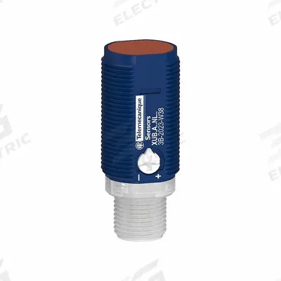 TELEMECANIQUE SENSORS Photoelectric Sensor: M18 Threaded, Built-in Connector - Cylindrical Sensors with Built-in Connectors