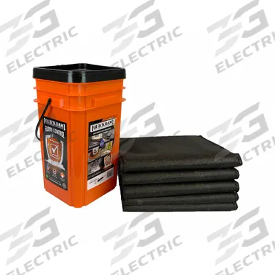 QUICK DAM Flood Bag Emergency Kit: Fresh Water, 3 1/2 in Overall Ht - Water-Activated Flood Barrier Kits