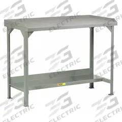 LITTLE GIANT Workbench: Fixed Ht, Steel, 72 in x 30 in, 4,000 lb Overall Load Capacity, Gray (MPN WSL2-3072-36). Key specifications — Brand: LITTLE GIANT.
