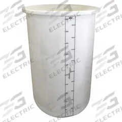 PEABODY ENGINEERING Storage Tank: Single Wall, Vertical, 500 gal, Open Top, 3/8 in Wall Thick, 48 in (MPN 01-29054). Key specifications — Construction Material: HDPE; Brand: PEABODY ENGINEERING.