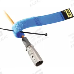RIP-TIE Hook-and-Loop Cable Tie: 9 in Lg, 2.25 in, 1 in Wd, Nylon, Orange, 10 PK (MPN H-09-010-O). Key specifications — Material: Nylon; Color: Orange; Max. Bundle Dia.: 2.25 in.