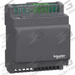 SCHNEIDER ELECTRIC Optimized Expansion: (3) Analog/(6) Digital In, (2) Analog/(4) Digital Out (MPN TM171EO15R). Key specifications — Manufacturer Part Number: TM171EO15R; Power Required: 12 to 24V AC/DC; Product Type: Optimized Expansion; Series: M172; Number and Type of Outputs: (2) Analog; Number and Type of Inputs: (3) Analog.