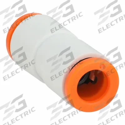 SMC Push-Fit Union Fitting: 10 mm OD x 10 mm OD Size, Push-to-Connect x Push-to-Connect - Polybutylene & Brass Tube Fittings
