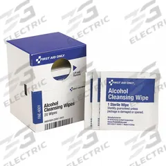 FIRST AID ONLY Topical Antiseptic Wipes: Wipes, Isopropyl Alcohol, 20 PK (MPN FAE-4001). Key specifications — Format: Wipes; Product Type: Topical Antiseptic; Unit Package Type: Packet; Active Ingredient: Isopropyl Alcohol; Manufacturer Part Number: FAE-4001; Unitized: Unitized; Concentration: 70%; Brand: FIRST AID ONLY.