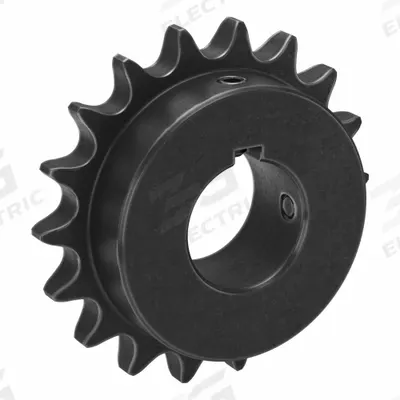 TSUBAKI Single Strand Sprocket: 60, For 3/4 in Chain Pitch, 1 5/8 in Bore Dia, 18 Teeth - Size 60 Fixed-Bore Roller Chain Sprockets