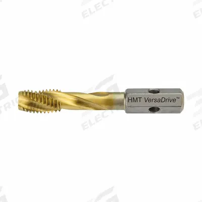 HOLEMAKER TECHNOLOGY Spiral Flute Tap: M10x1.5 Metric, 2B, 3 Flute - VersaDrive Spiral-Flute Impact Taps for Blind Holes