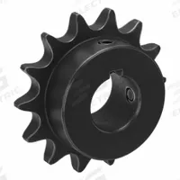 TSUBAKI Single Strand Sprocket: 50, For 5/8 in Chain Pitch, 1 in Bore Dia, 14 Teeth, Steel (MPN 50B14F-1). Key specifications — Brand: TSUBAKI.