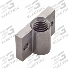 APPROVED VENDOR Spring Plunger Mounting Base: Stainless Steel, For 1/2"-13 Thread (MPN Z0382SS). Key specifications — Brand: APPROVED VENDOR; Manufacturer Part Number: Z0382SS; Overall Length: 1.5 in; Overall Width: 1 in; Overall Height: 0.63 in; Base Height: 0.25 in; Mounting Hole Diameter: 13/64 in.