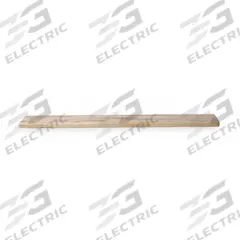 HALLOWELL Pedestal Bench Top: 4 ft x 9 1/2 in, Laminated Maple, Natural, Lacquer (MPN MBT48). Key specifications — Color: Natural; Material: Laminated Maple; Finish: Lacquer; Brand: HALLOWELL.