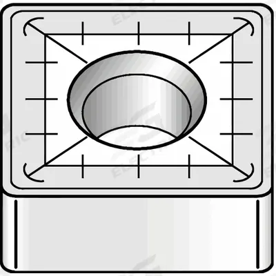 WIDIA Square Turning Insert: SNMM8568 - Square (S) Indexable Turning Inserts