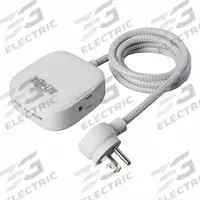 TRIPP LITE Outlet Strip: 2 Outlets, 6 ft Cord Lg, 4.8 A Current, Not UL Rated for Healthcare, White (MPN PS26PD32WCAM). Key specifications — attr1326918: TRIPP LITE; attr1326934: Desktop.