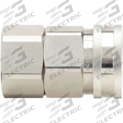 SNAP-TITE Hydraulic Quick Connect Hose Coupling: 2 in, 316 Stainless Steel - H Series Hydraulic Quick-Connect Coupling Bodies