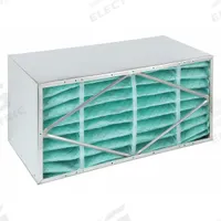 GRAINGER Rigid Cell Air Filter: 12 in x 24 in x 12 in, Synthetic, No Header, MERV 13 (MPN 2HYW8). Key specifications — Brand: GRAINGER; Gasket Location: None; Frame or Header Material: Galvanized Steel; Media Material: Synthetic.