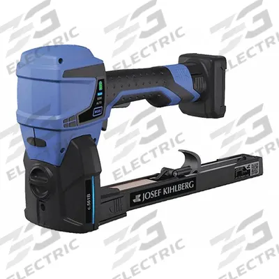 KIHLBERG Box Stapler: For C Crown, For 3/4 in/5/8 in Staple Leg Lg, 150 Staple Capacity - Battery-Operated Box Staplers