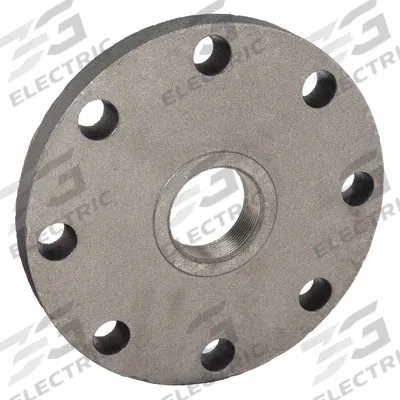 ANVIL Metal Pipe Flange: 3 1/2 in, Female NPT Threaded, Cast Iron, Flat Flange - Threaded Steel & Iron Pipe Flanges