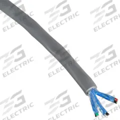 CAROL Communication Cable: 50 ft Cable Lg, 7 Strands, 22 AWG, Computer Systems/Control Systems, Gray (MPN C6040A). Key specifications — Application: Computer Systems; Fire Rating: Riser; Insulation Material: Plastic; Jacket Material: PVC; Manufacturer Part Number: C6040A; Product Type: Communication Cable; Shielding Material: Aluminum/Mylar; Brand: CAROL.