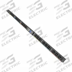 EATON TRIPP LITE PDU: Single-Phase, 240V AC, 42 Outlets, (18) C39/(24) C13, Metered, 0 RU (MPN EVMIL630X). Key specifications — Plug Type: NEMA L6-30P; Brand: EATON TRIPP LITE; Phase: Single-Phase; Maximum Input Voltage: 240V AC; Receptacle Type: (18) C39; Mounting Location: Vertical Rack; Facing: Front or Side.