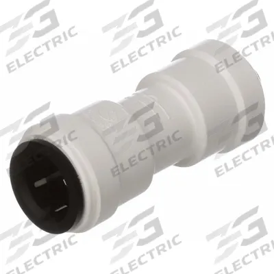 WATTS Push-Fit Union Fitting: 1/2 in OD x 1/4 in OD Size - Polysulfone Push-to-Connect Tube Fittings