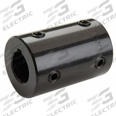 RULAND MANUFACTURING Rigid Shaft Coupling: 1 1/4 in Bore Dia 1, 1 1/4 in Bore Dia 2 - Set Screw Rigid Shaft Couplings
