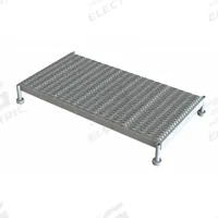 TRI-ARC Adjustable Height Work Platform: 8 in Platform Ht - Max, 24 in Platform Wd, Steel, Adj Ht (MPN WLOS548242). Key specifications — Brand: TRI-ARC; Color: Gray.