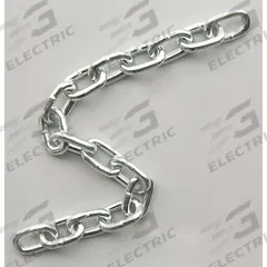 DAYTON Straight Chain: Carbon Steel, 520 lb Working Load Limit, Straight, 1 1/4 in Link Inside Lg (MPN 1DKD6). Key specifications — Brand: DAYTON; Item Trade Size: 2/0.