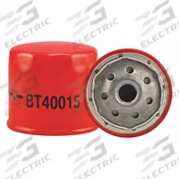 BALDWIN FILTERS Automotive Air Filter: Spin-On, Engine, Round, Spin-On, 3 in Outside Dia - Bottom (MPN BT40015). Key specifications — Brand: BALDWIN FILTERS; Compatible Vehicle Make: Caterpillar; Compatible Vehicle Type: Construction Equipment; Baldwin Interchange: BT40015.