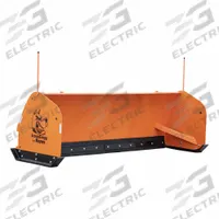 BUYERS PRODUCTS Vehicle Mounted Snow Pusher: Track Loader, 100 hp Machine Horsepower Required, Steel (MPN 2601112). Key specifications — Moldboard Material: Carbon Steel; Pusher Shoe Material: Steel; Brand: BUYERS PRODUCTS.