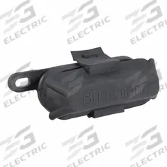 BUSSMANN Fuse Block: Covered, 1 Pole, Bolt-Down Mounting, Screw Termination, Bolt-On (MPN HMEG). Key specifications — Brand: BUSSMANN.