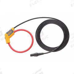 FLUKE Flexible Current Probe: CAT III 1000V/CAT IV 600V, Proprietary, AC Current, 0 A to 1,500 A (MPN I17XX-FLEX1.5KI). Key specifications — Connector Type: Proprietary; Safety Rating: CAT III 1000V; Brand: FLUKE.