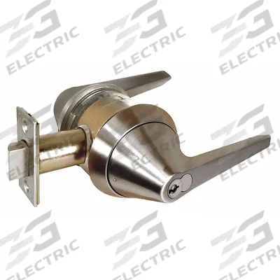 MARKS USA Door Lockset: Storeroom Lever Locksets, Stainless Steel, ADA Compliant
